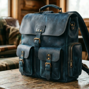Premium Vintage Leather Backpack
